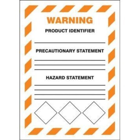 ACCUFORM GHS SECONDARY CONTAINER LABELS LZH305VSP LZH305VSP